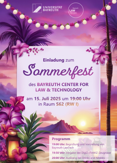Poster Sommerfest